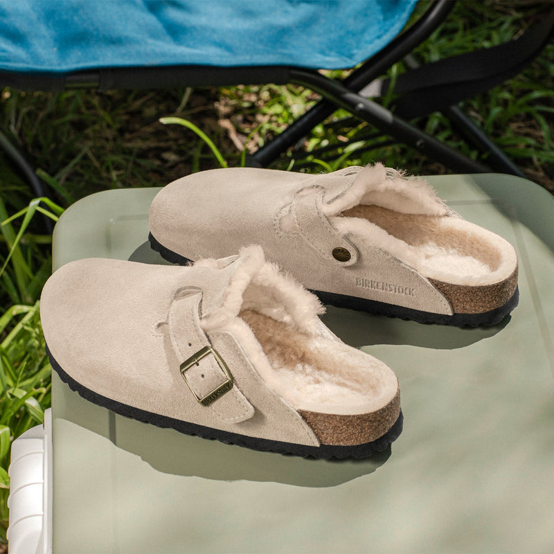 PEAU LAINE BOSTON - TAUPE - DAIM
