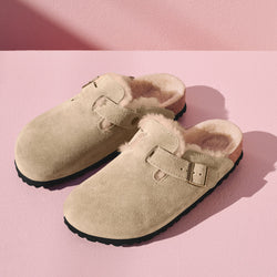 PEAU LAINE BOSTON - TAUPE - DAIM