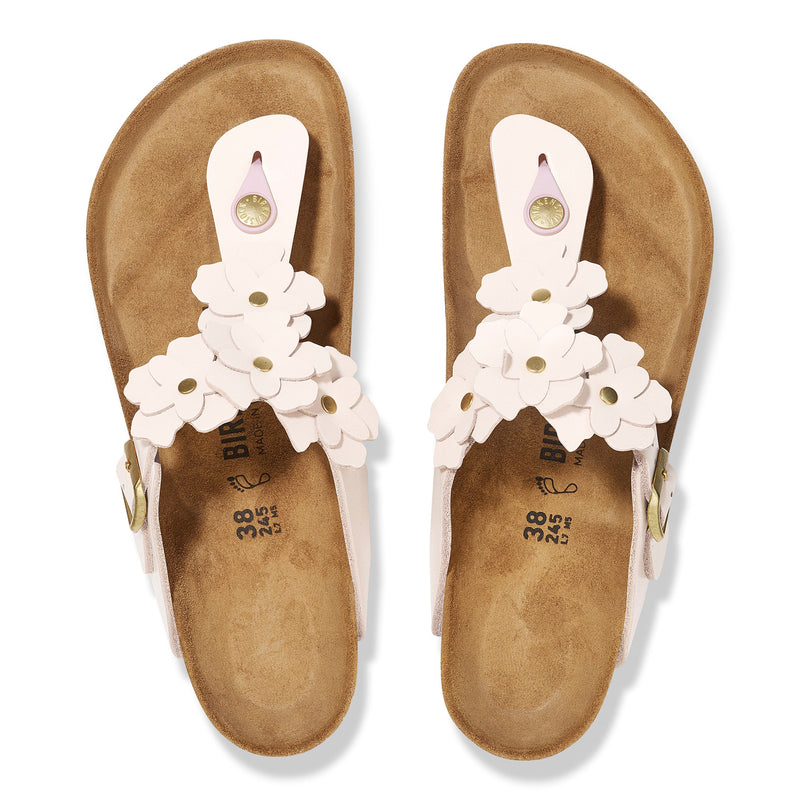 GIZEH FLOWERS - LIGHT ROSE - LEATHER