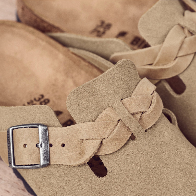 BOSTON BRAID - TAUPE - SUEDE