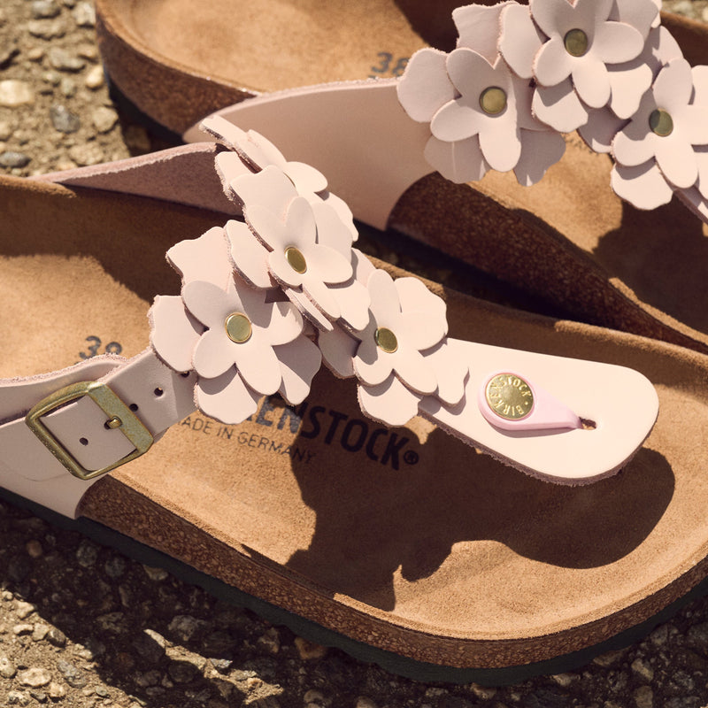 GIZEH FLOWERS - LIGHT ROSE - LEATHER